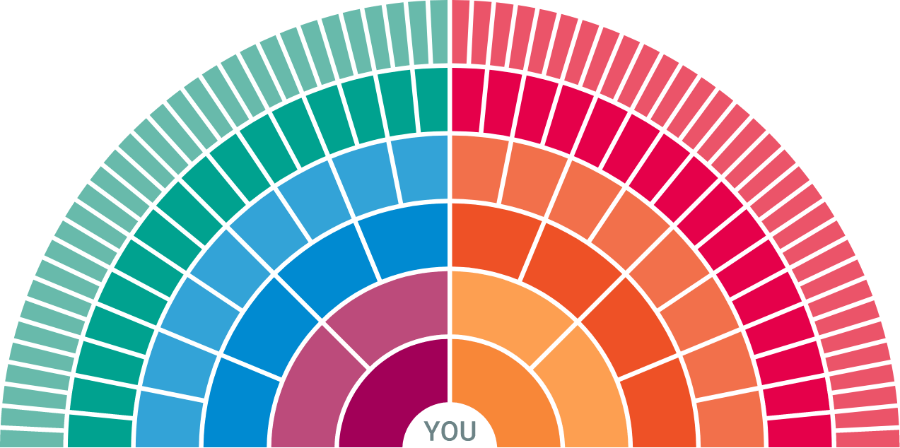 FamilyTreeDNA fan chart